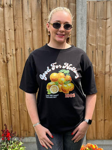 Oranges Motif T-Shirt