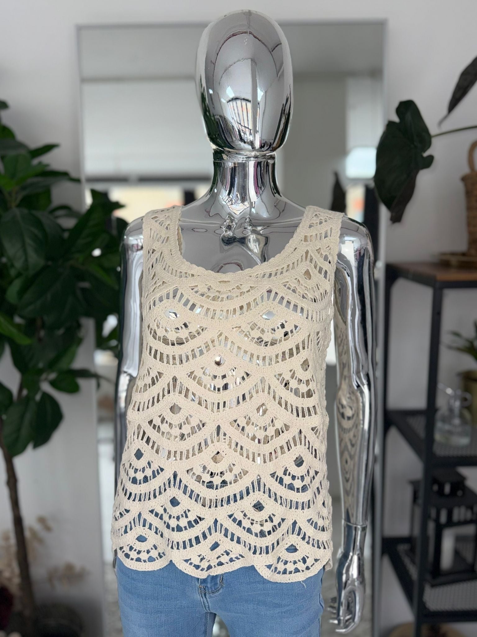 ‘Zelda’ Crochet Top
