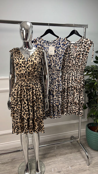 ‘Shelley’ Slinky Ra-Ra Dress