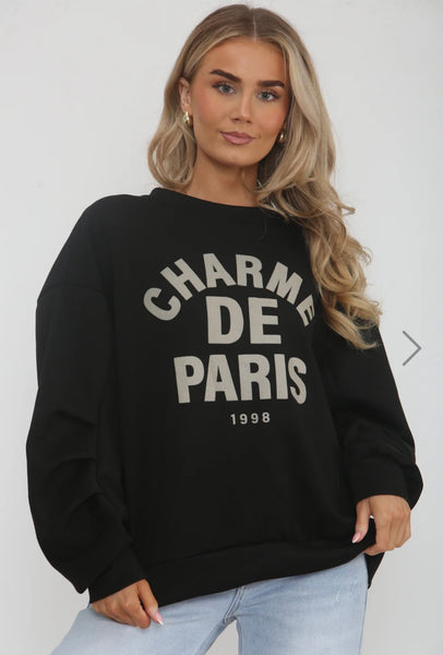 ‘Parker’ Slogan Sweatshirt