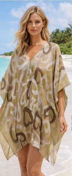 ‘Livvy’ Silk Kaftan