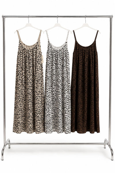 ‘Presley’ Leopard Print Dress