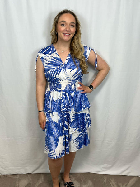 ‘Shelley’ Slinky Ra-Ra Dress