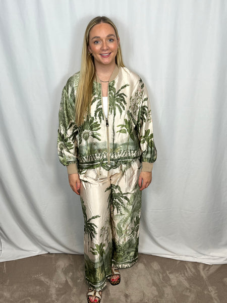 ‘Jane’ Print Jacket & Trouser Set