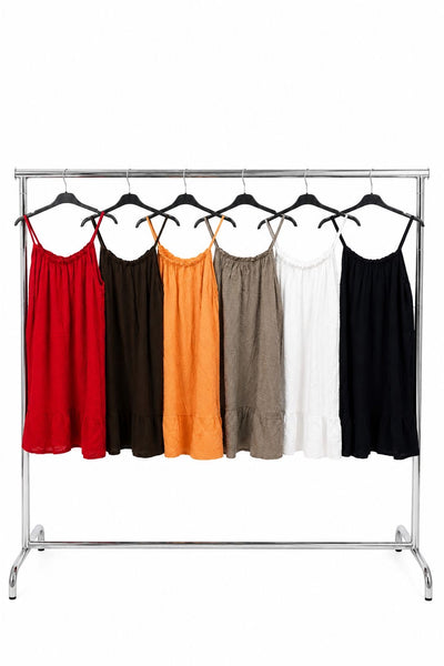 ‘Shakira’ Short Cheesecloth Dress