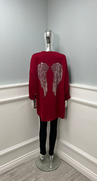 ‘Jodie’ Angel Wings Jumper