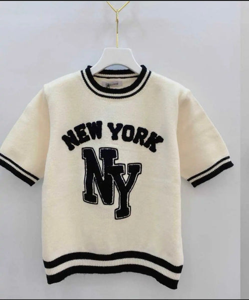 ‘Anna’ New York Motif Jumper