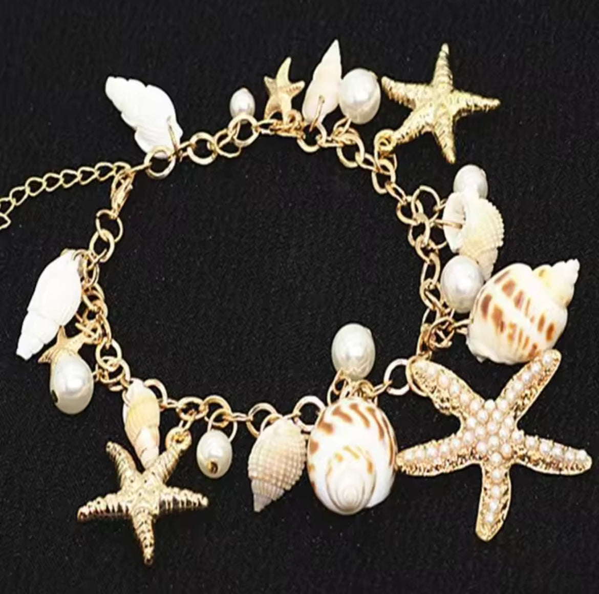 Shell & Starfish Bracelet