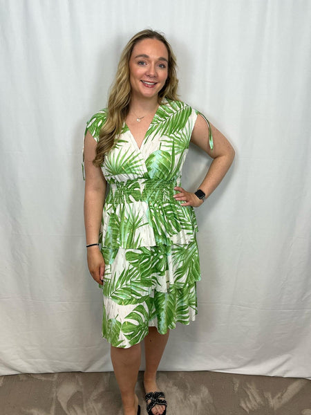 ‘Shelley’ Slinky Ra-Ra Dress