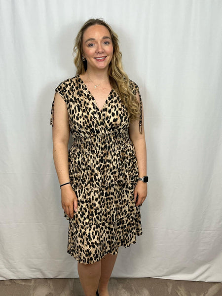 ‘Shelley’ Slinky Ra-Ra Dress