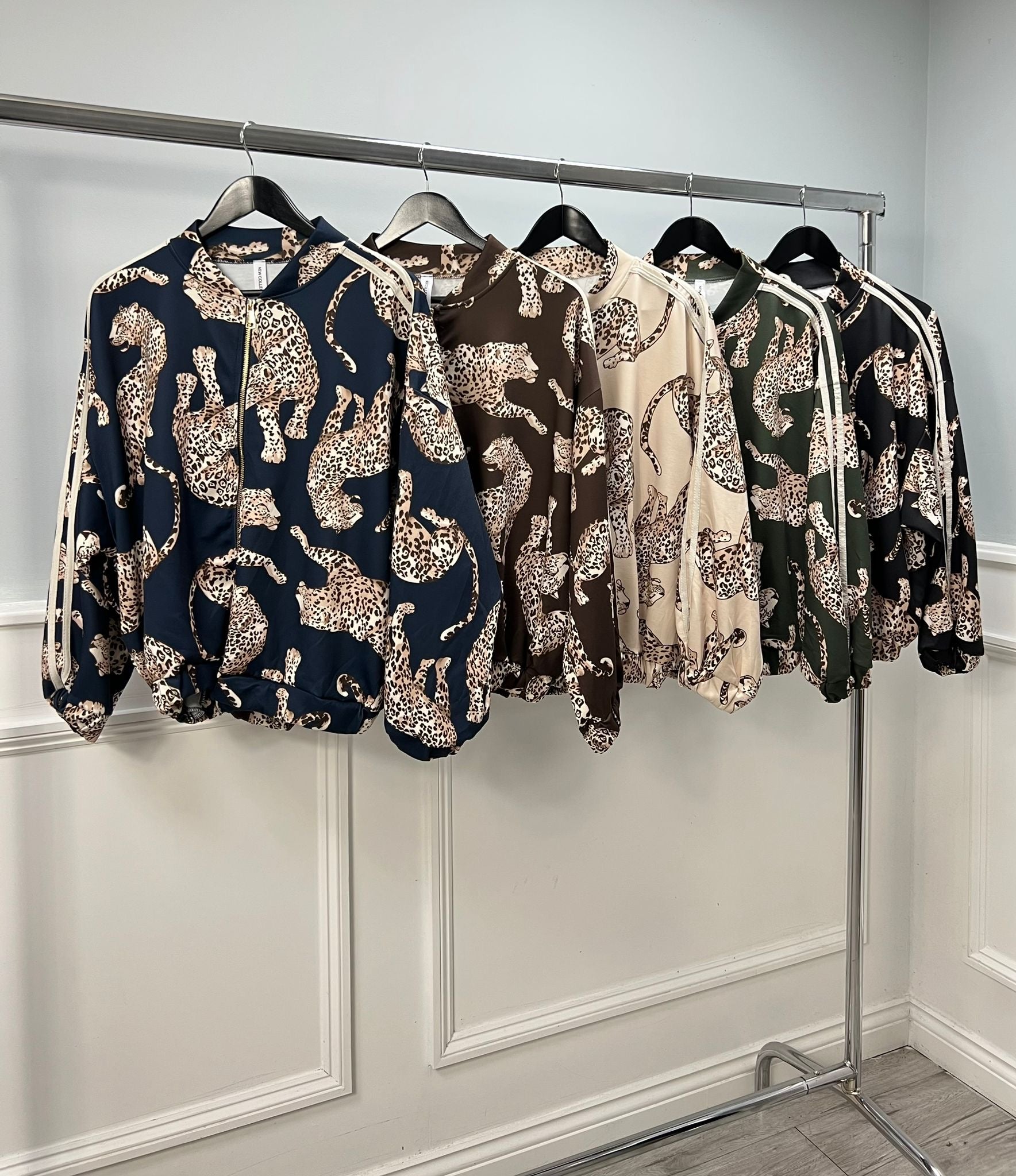 ‘Nevada’ Leopard Print Jacket