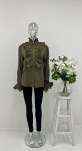 ‘Amelia’ Ruffle Shirt