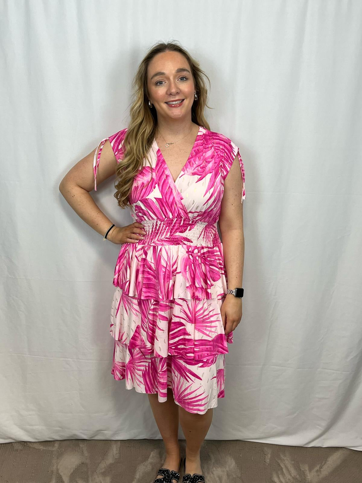 ‘Shelley’ Slinky Ra-Ra Dress