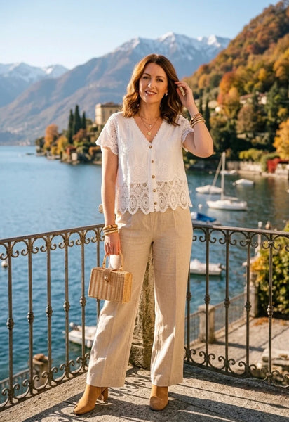 ‘Verona’ Crochet Cardigan Top