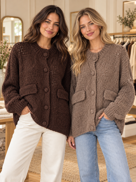 ‘Alaska’ Chunky Knit Cardigan