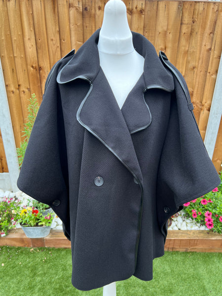 'Kirsty' Button Cape