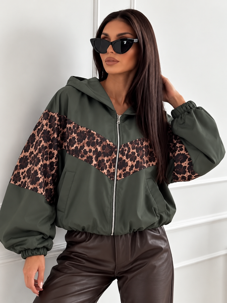 ‘Yasmin’ Hooded Windbreaker