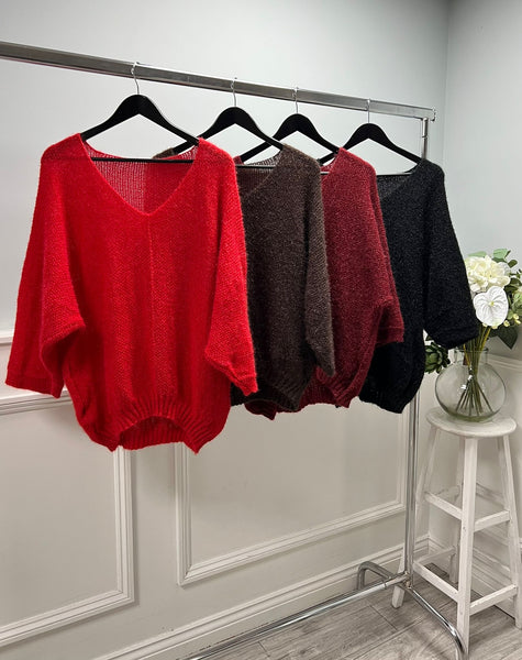 ‘Marissa’ Fluffy Jumper