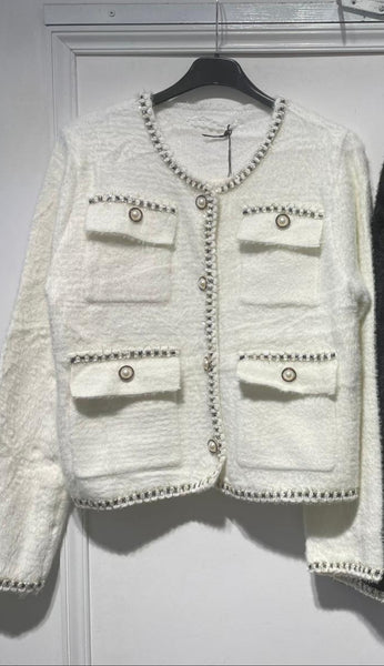 ‘Erin’ Fluffy Cardigan