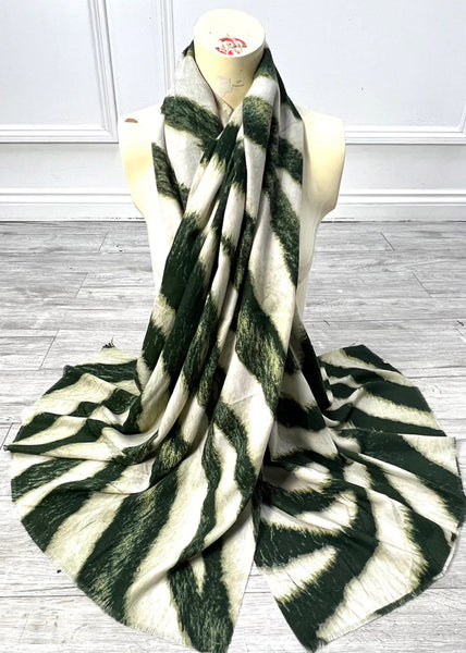 Tiger Print Scarf