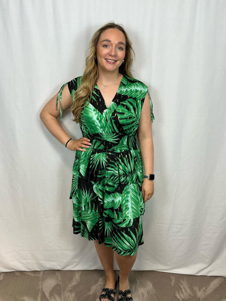 ‘Shelley’ Slinky Ra-Ra Dress