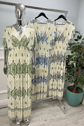 ‘Daisy’ Slinky Maxi Dress