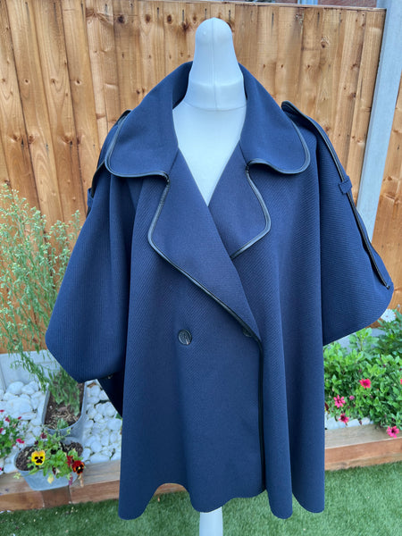 'Kirsty' Button Cape