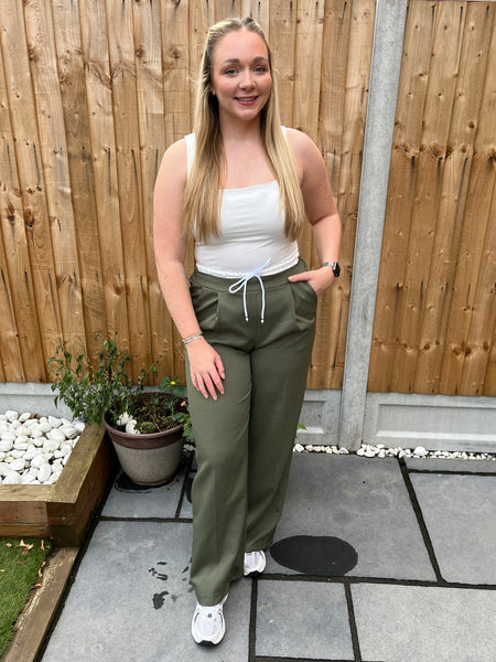 ‘Frankie’ Double Band Trousers