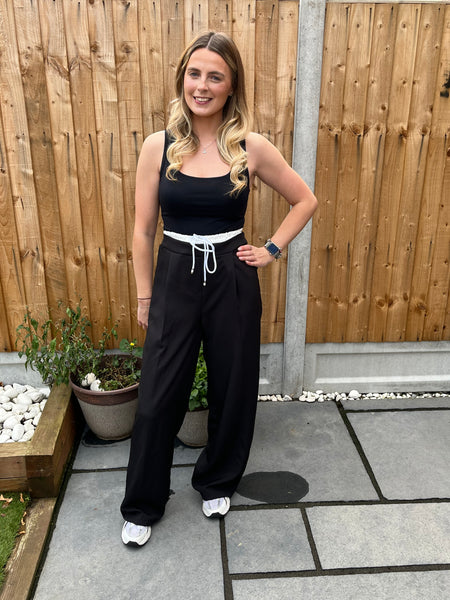‘Frankie’ Double Band Trousers