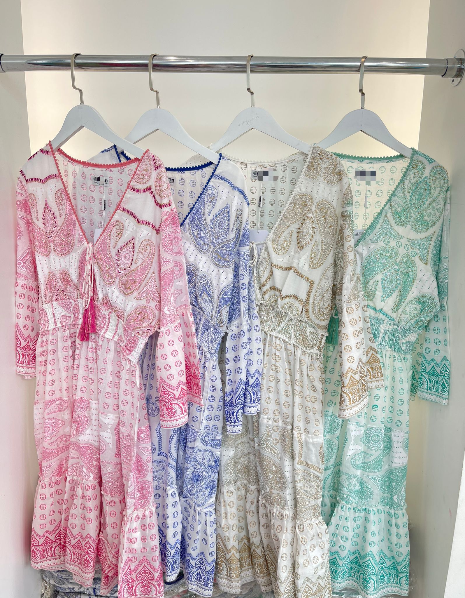‘Dolcie’ Paisley Boho Dress