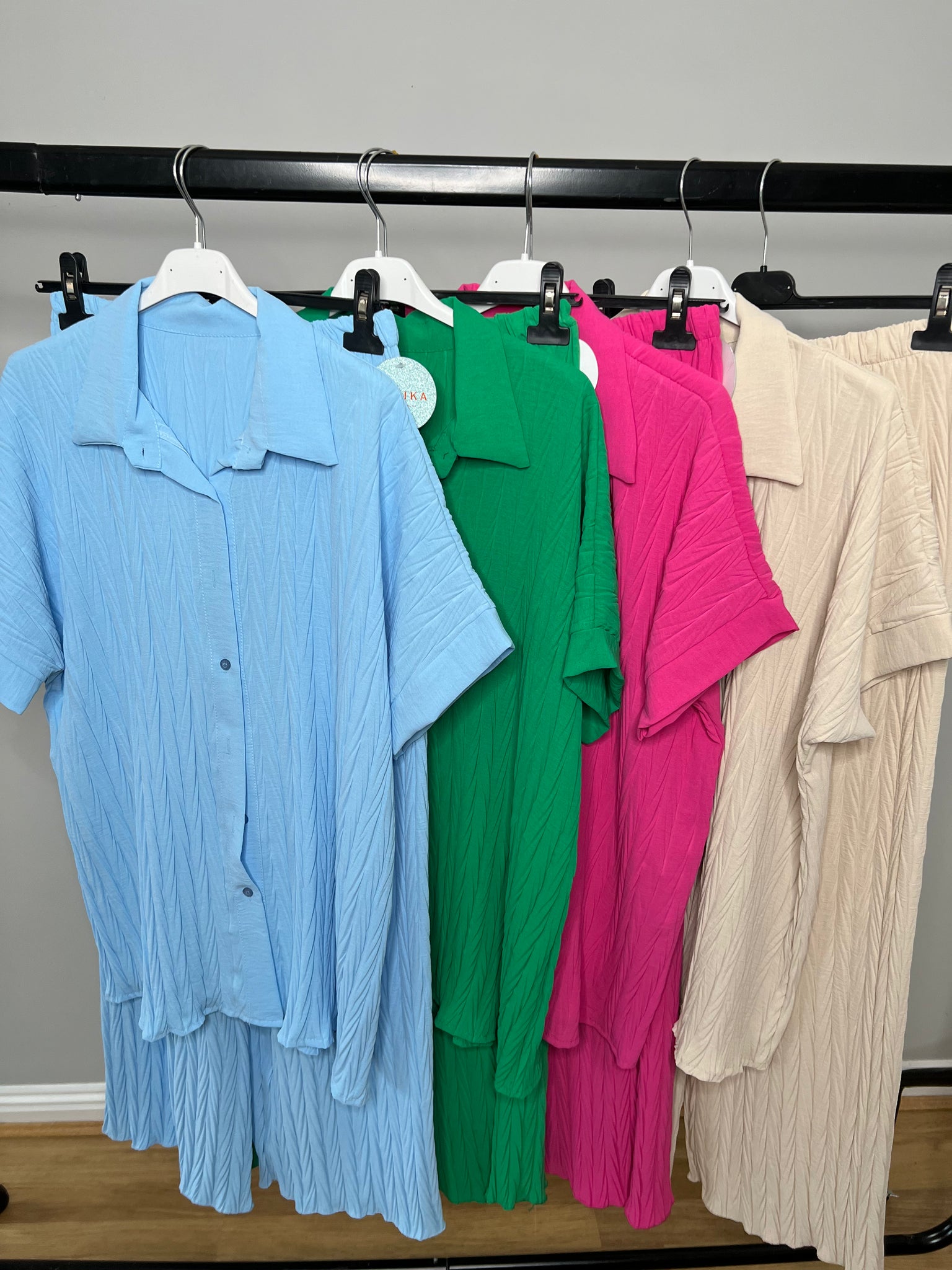 'Justine' Crinkle Co-Ord (more colours available)