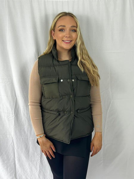 'Britney' Padded Bodywarmer (more colours available)