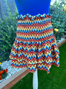 ‘Dubai’ Zig-Zag Skirt (more colours available)