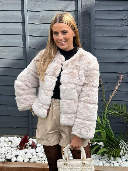 ‘London’ Faux Fur Jacket